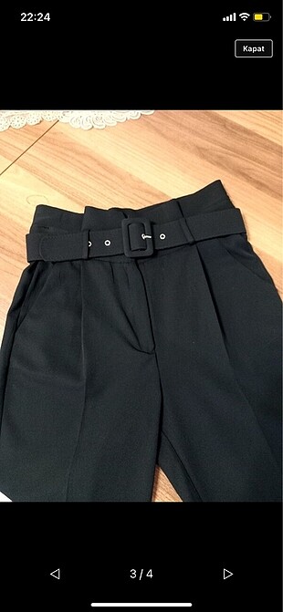 30 Beden siyah Renk Siyah pantolon