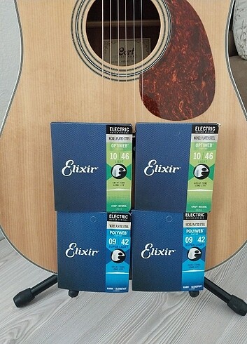Elixir elektro gitar teli 