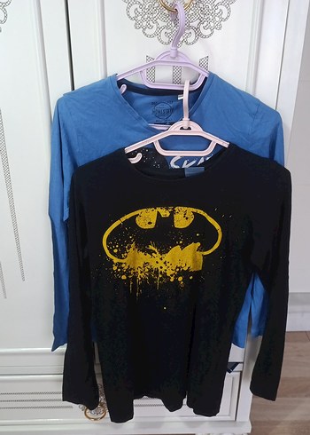 Mavi Baskılı Erkek Sweatshirt - Görsel 6