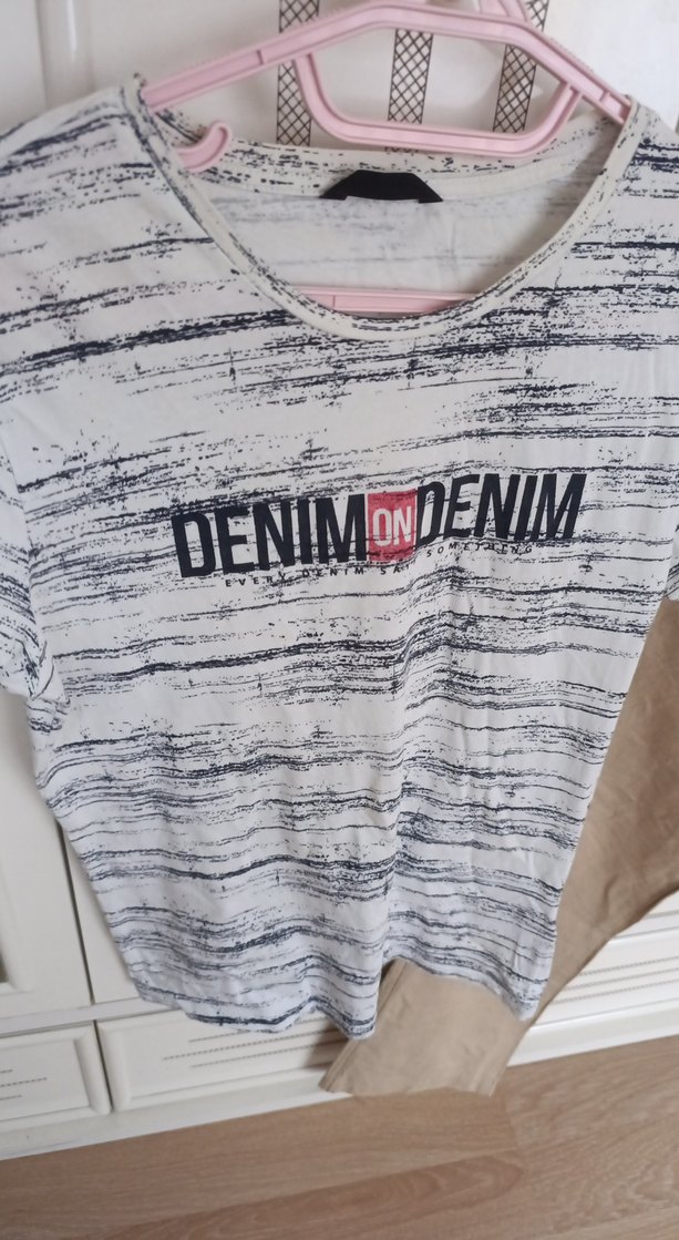 Bej Pamuklu Rahat Kesim Erkek Pantolon - Görsel 3