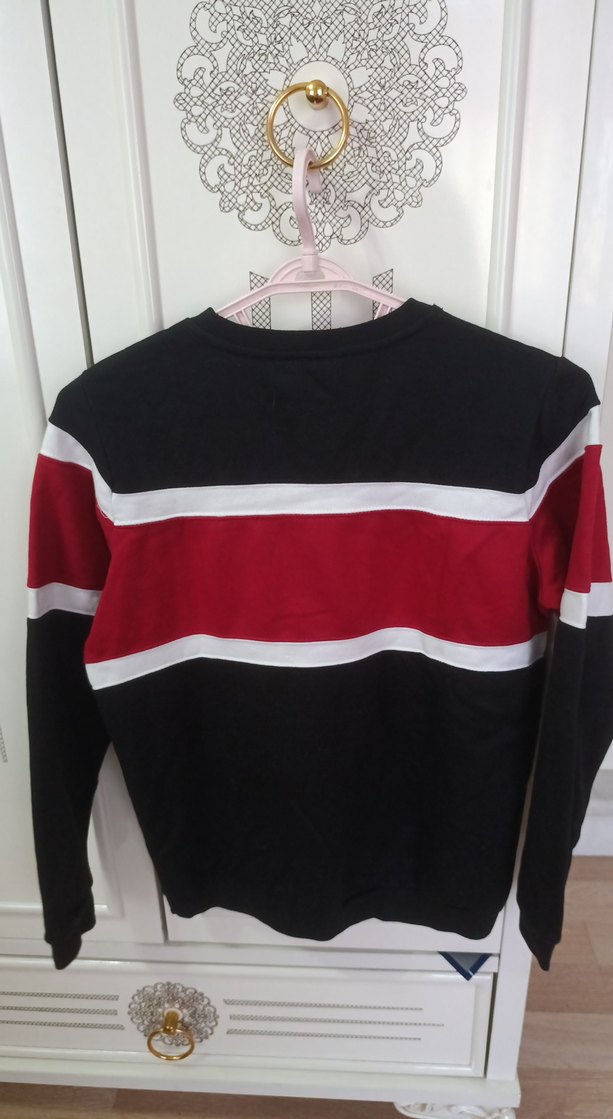 Erkek Çocuk Siyah Baskılı Sweatshirt - Görsel 4