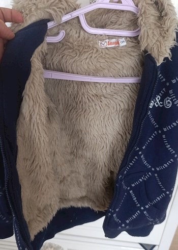 Kapüşonlu Kürklü Erkek Çocuk Mont - Görsel 2