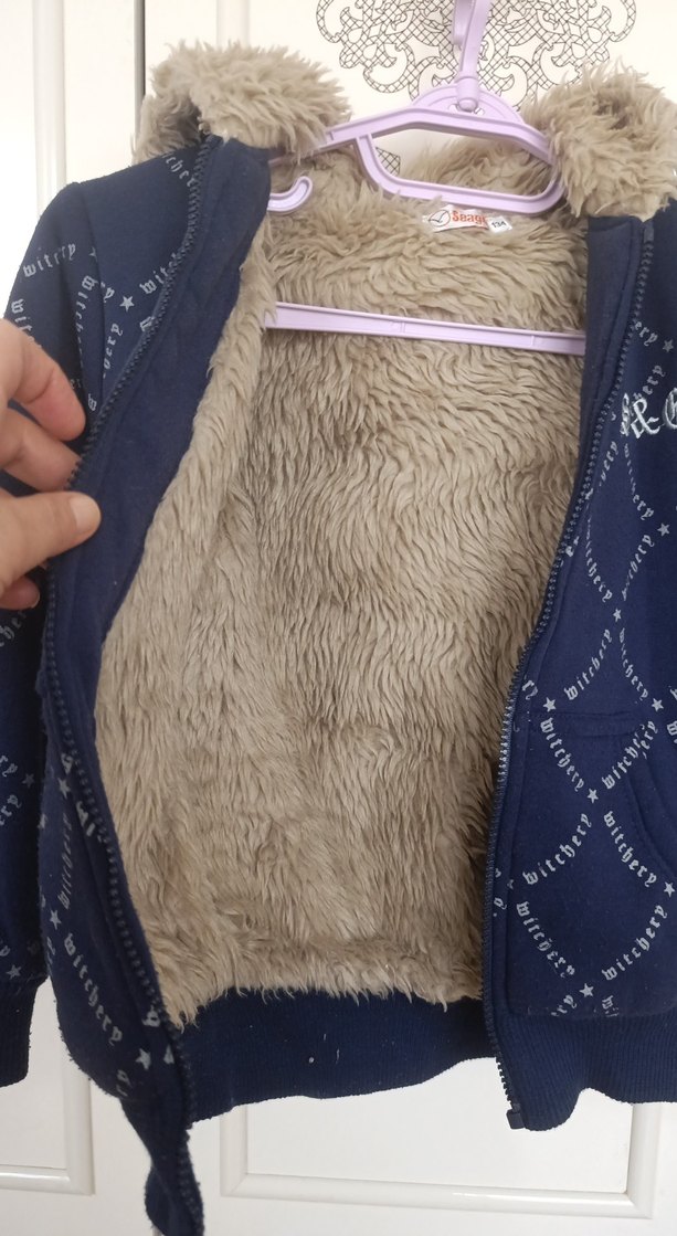 Kapüşonlu Kürklü Erkek Çocuk Mont - Görsel 4