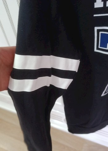 Erkek Siyah Baskılı Uzun Kollu Sweatshirt - Görsel 2