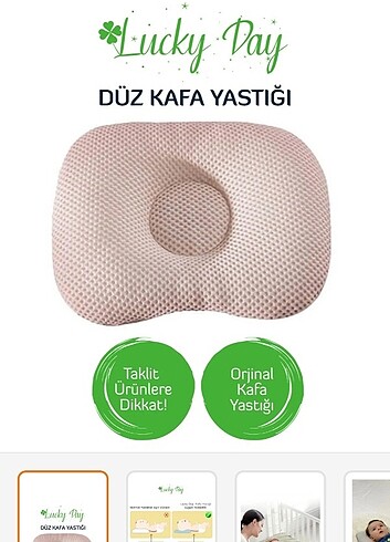 Bebek kafa yastığı