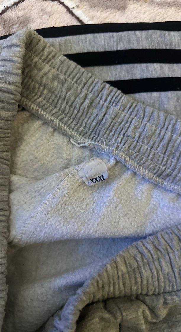 Gri Adidas Erkek Spor Eşofman Altı boy 95 bel 40 - Görsel 4