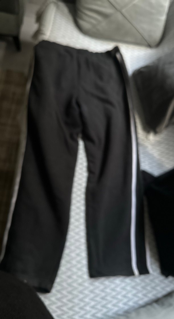 Erkek Siyah Bol Kesim  boy 100 Eşofman Altı lxx ip - Görsel 4