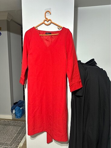 Boy 90 bel 47 kumaş elbise sıfır