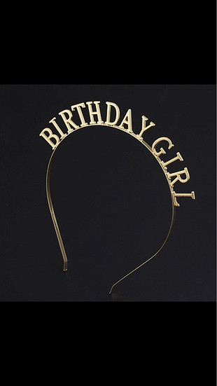 Birthday girl tacı 