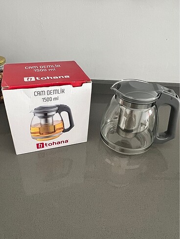 1.5 Lt. süzgeçli demlik