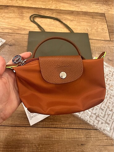 Orjinal Longchamp kiremit çanta