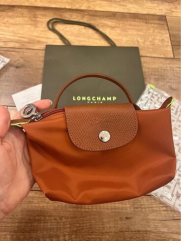 Longchamp Orjinal Longchamp kiremit çanta