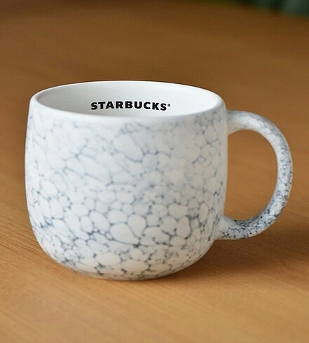 Starbucks Mermer desenli kupa