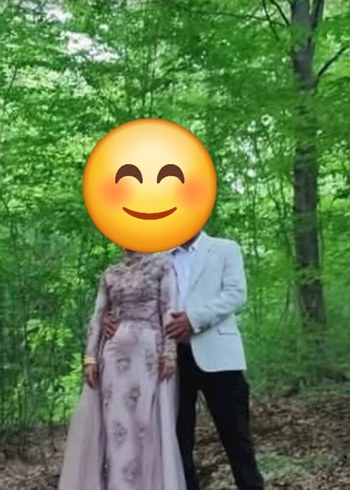 Bej Drapeli Uzun Kollu Bağlama Desenli Uzun Elbise