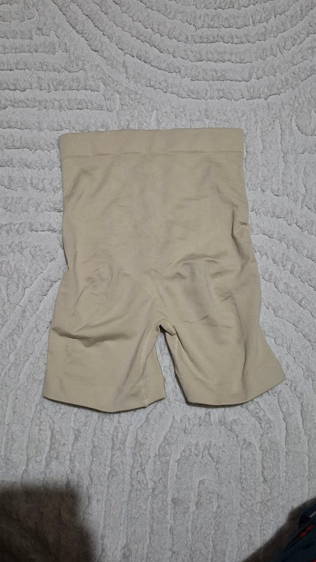 ten rengi toparlayıcı push up korse tayt - Görsel 2