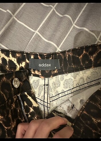 m Beden kahverengi Renk Leopar pantolon 
