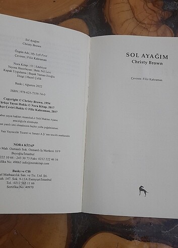  Sol Ayağım