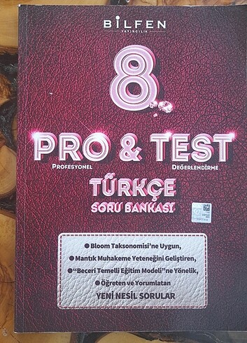 8.sınıf Test Kitabı