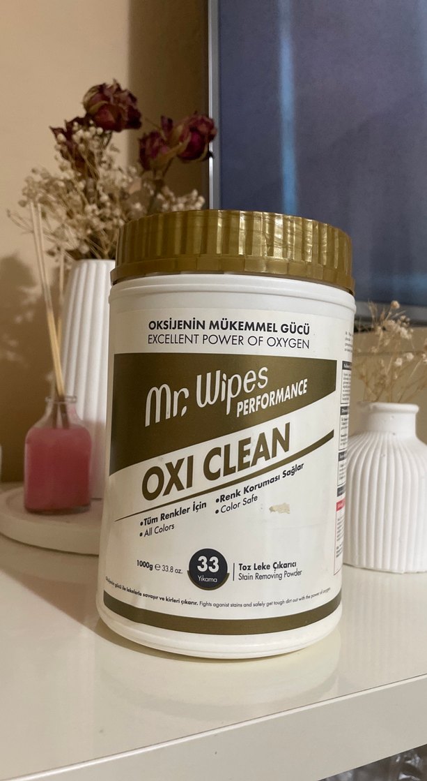 Mr. Wipes Oxi Clean Beyaz Toz Temizleyici - Görsel 2