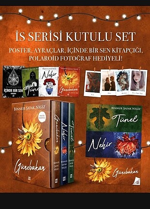 Binnur Şafak nigiz kutulu is serisi