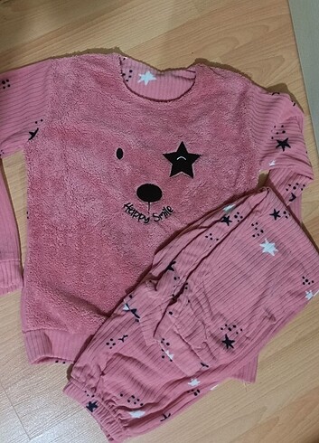 Peluş pijama takımı 