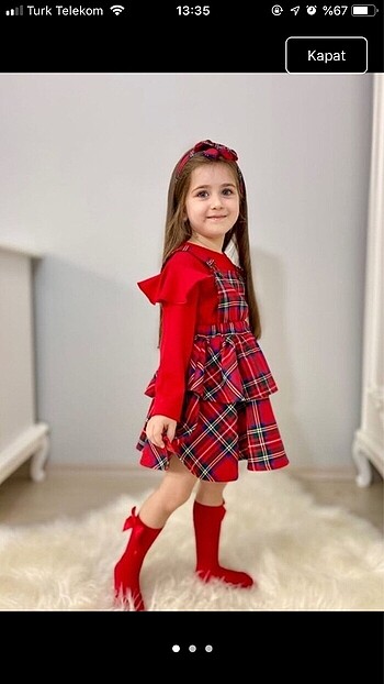 Zara Kırmızı slopet