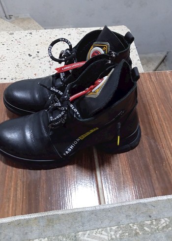 Siyah unısex bot - Görsel 2