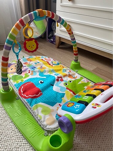 Fisher price eğitici sesli ışıklı oyun halısı