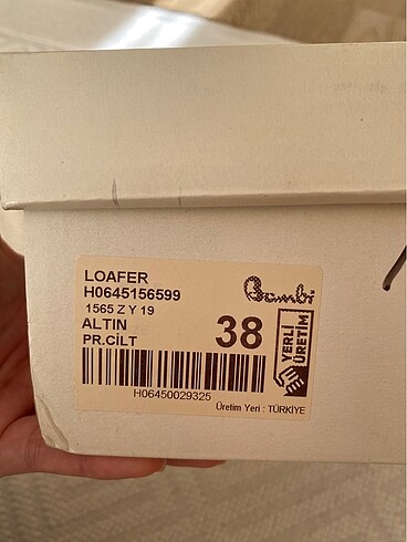 Bambi Loafer Altın rengi bambi marka