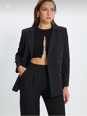 Trendyolmilla cok satan siyah blazer
