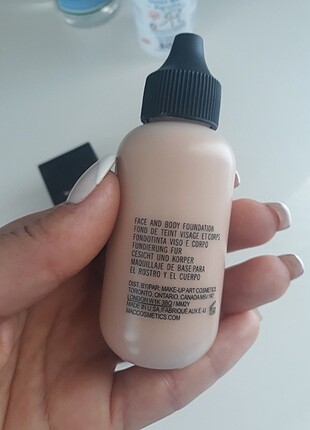 Beden ten rengi Renk Mac N15
