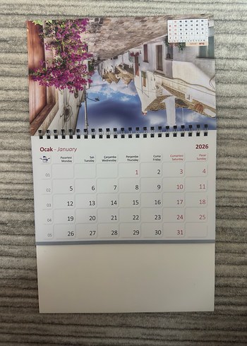 2026 masaüstü takvim - Görsel 2