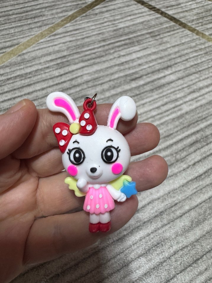 Renkli Kadın Anahtarlıklar Velcro Askılı - Görsel 4