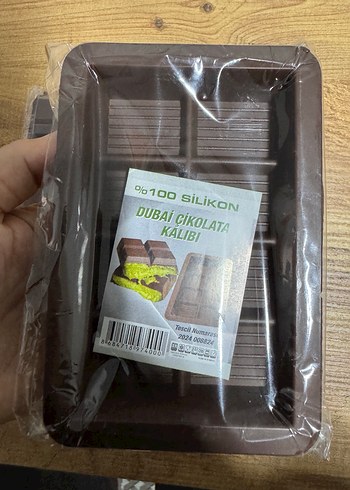 Silikon Dubai Çikolata Kalıbı - Görsel 3