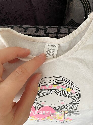 Lcw kız çocuk tişört - Görsel 2