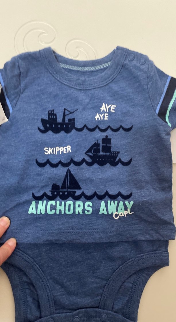 Kısa Kollu Erkek Bebek Çıtçıtlı Body Seti - Görsel 5