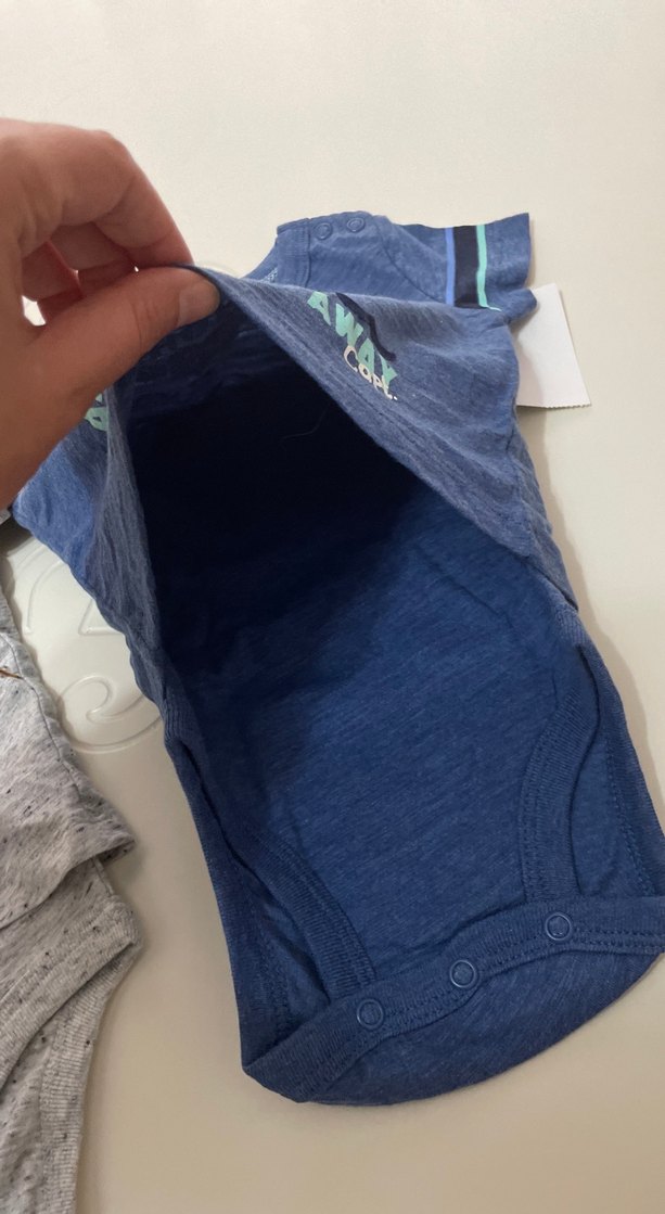 Kısa Kollu Erkek Bebek Çıtçıtlı Body Seti - Görsel 4