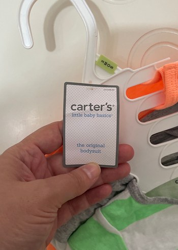 Çizgili Kısa Kollu Bebek Body - Görsel 5