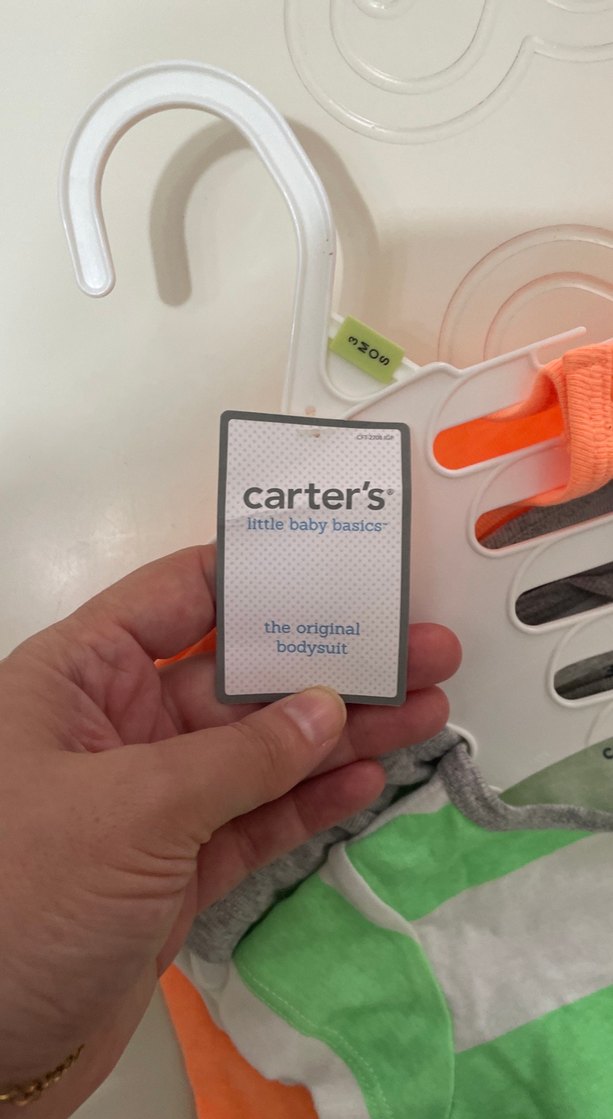 Çizgili Kısa Kollu Bebek Body - Görsel 5