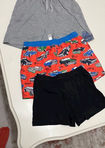 Rahat Kesim Renkli Erkek çocuk Şortları - Görsel 2