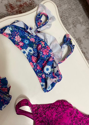 Renkli Kız Çocuk Mayo ve Bikini Setleri - Görsel 7