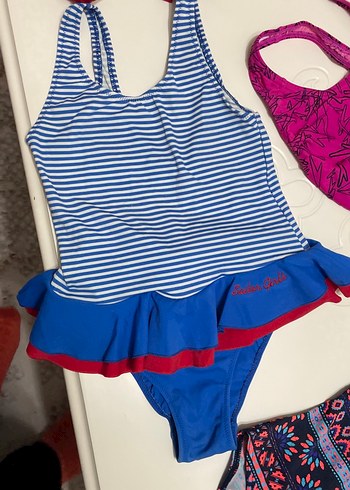 Renkli Kız Çocuk Mayo ve Bikini Setleri - Görsel 4