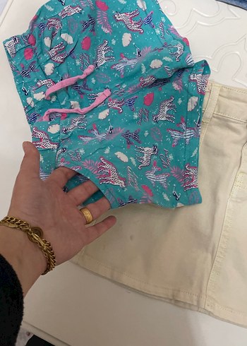 Kız Çocuk Mavi Denim Düğmeli Ceket - Görsel 6