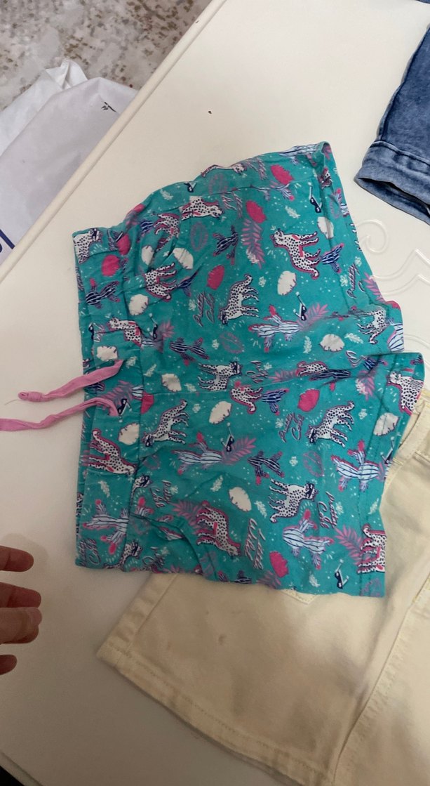 Kız Çocuk Mavi Denim Düğmeli Ceket - Görsel 5