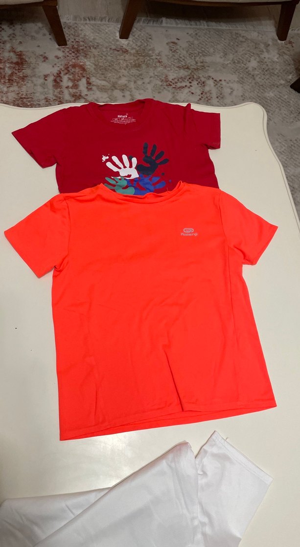 Renkli Baskılı Kısa Kollu Erkek çocuk Tişörtü - Görsel 4