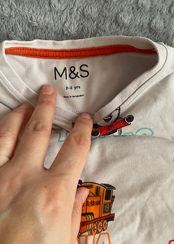 Erkek Çocuk Renkli Baskılı Uzun Kollu Pijama - Görsel 3