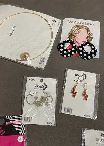 Altın Renkli Boncuklu çocuk Takı Seti - Görsel 4