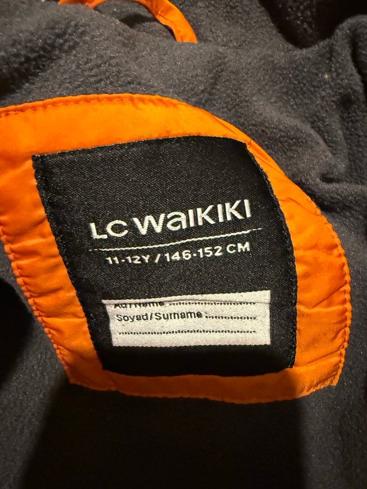 Turuncu Şİşme Mont - Görsel 4