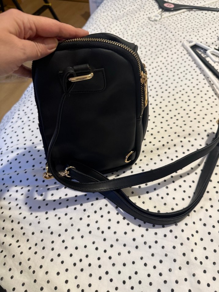 19V69 italia siyah  Deri Kadın Çanta - Görsel 2