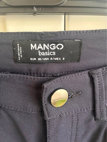 Mango Mango kumaş pantalon